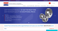 Desktop Screenshot of ametric.com
